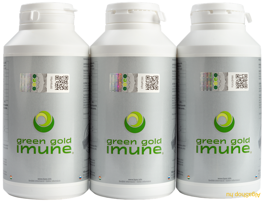 Wellstar Green Gold Imune alga kapszula 3 doboz